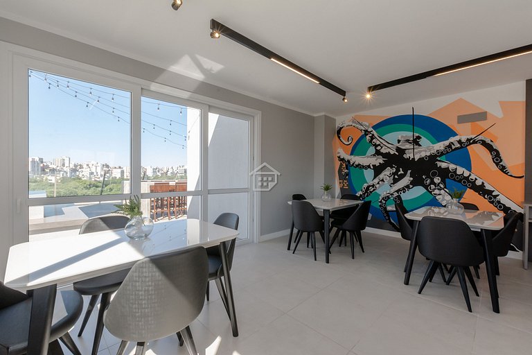 Studio Prático e Aconchegante ao Lado da UFRGS