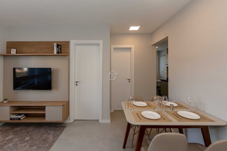 Apartamento lindo e completo ao lado da PUC
