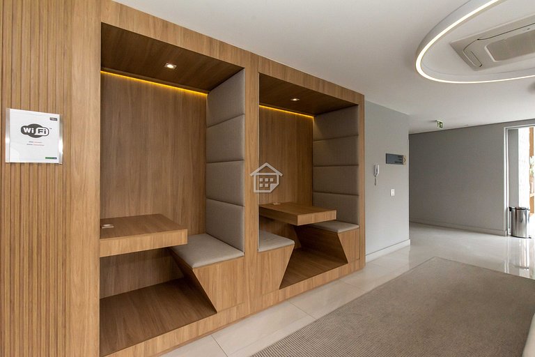 Apartamento lindo e completo ao lado da PUC
