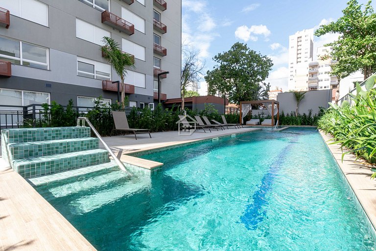 Apartamento lindo e completo ao lado da PUC