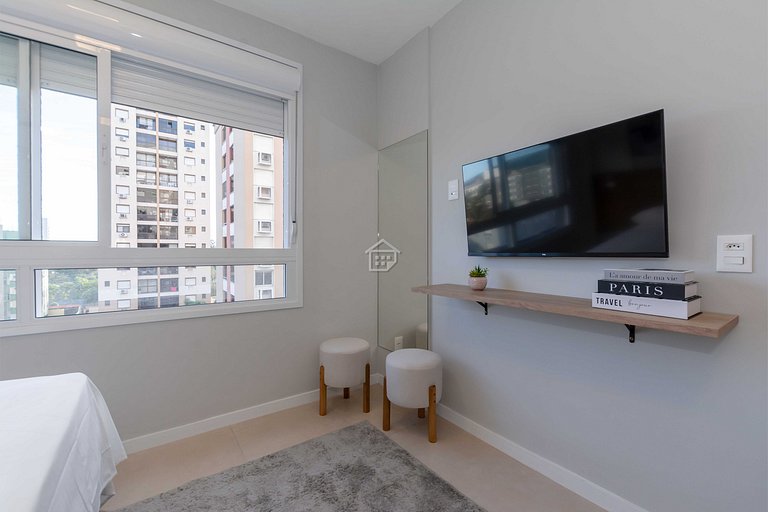 Apartamento lindo e completo ao lado da PUC