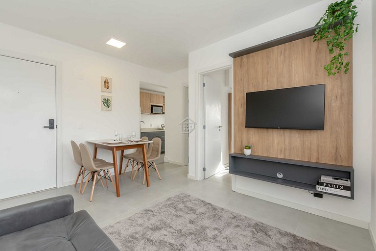 Apartamento lindo e completo ao lado da PUC