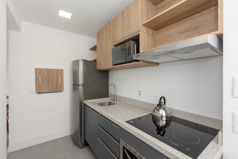 Apartamento lindo e completo ao lado da PUC