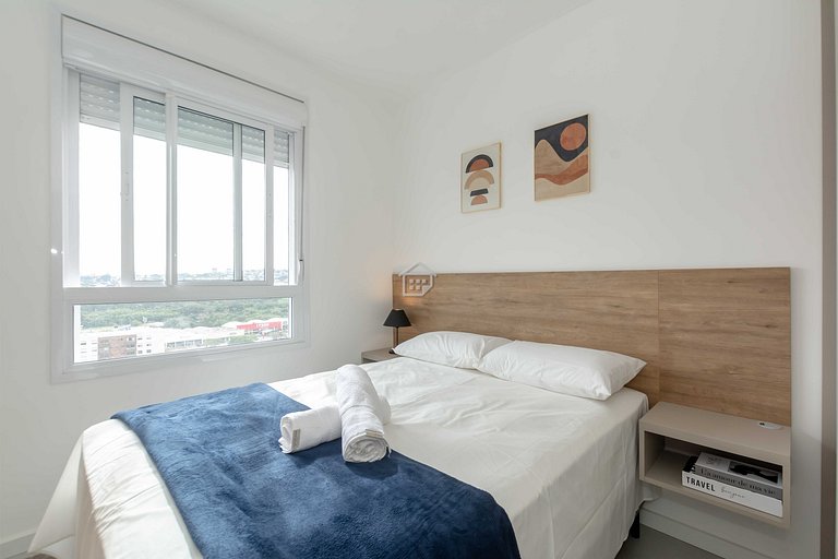 Apartamento lindo e completo ao lado da PUC