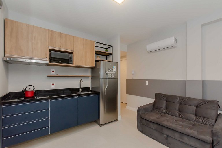 Studio Moderno com Vista para o Parque Farroupilha
