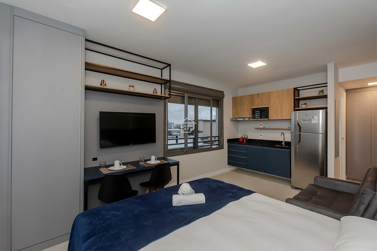 Studio Moderno com Vista para o Parque Farroupilha
