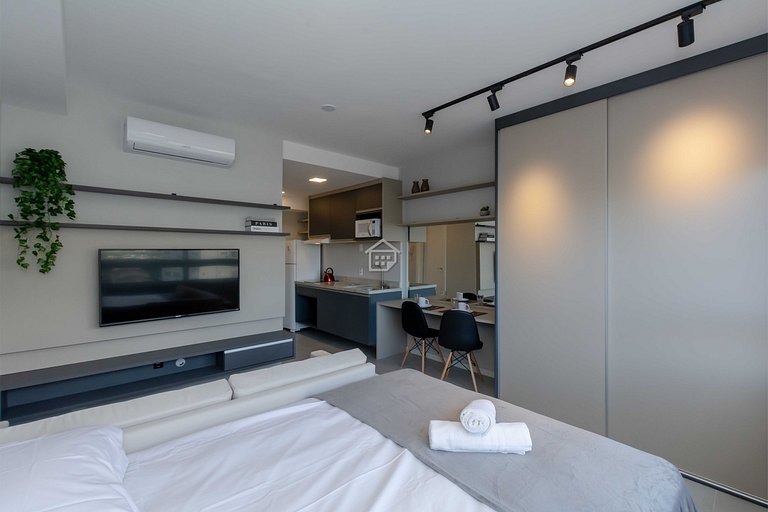Apartamento lindo e completo ao lado da PUC