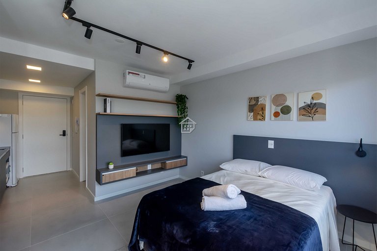 Apartamento lindo e completo ao lado da PUC