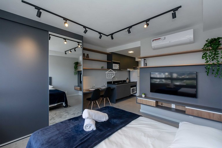 Apartamento lindo e completo ao lado da PUC