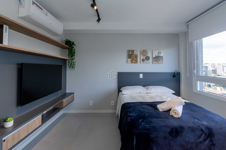 Apartamento lindo e completo ao lado da PUC
