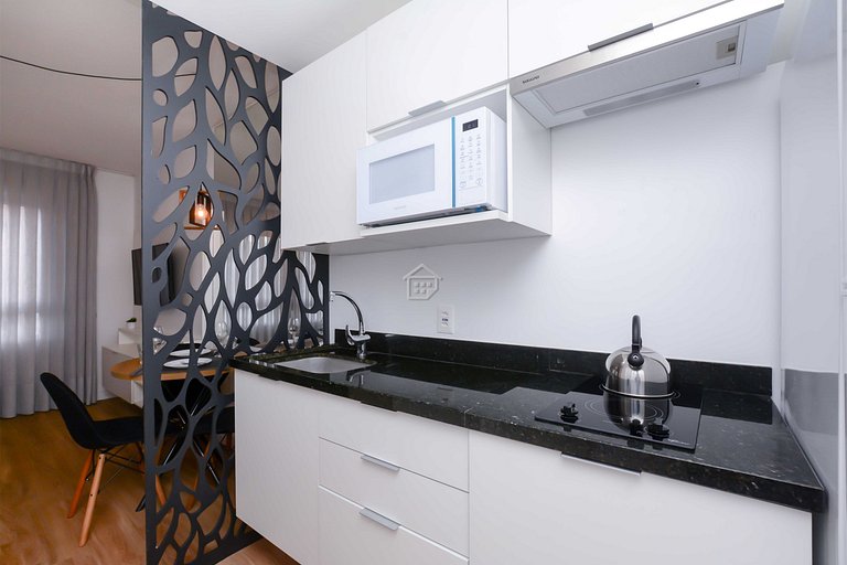 Apartamento lindo e completo ao lado da PUC