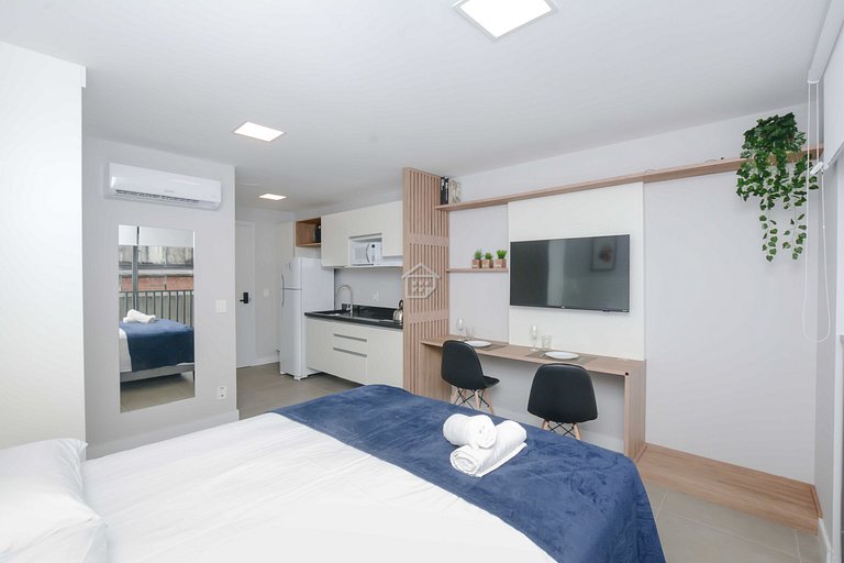 Studio Design com conforto em Porto Alegre
