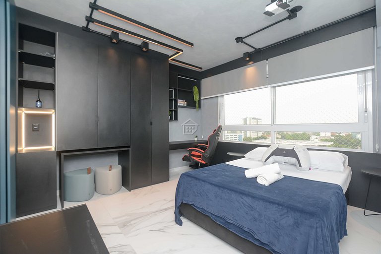 Apartamento lindo e completo ao lado da PUC