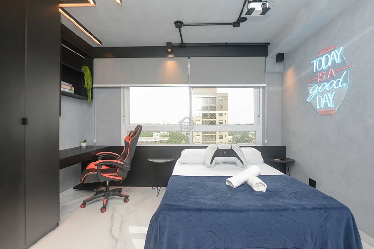 Apartamento lindo e completo ao lado da PUC