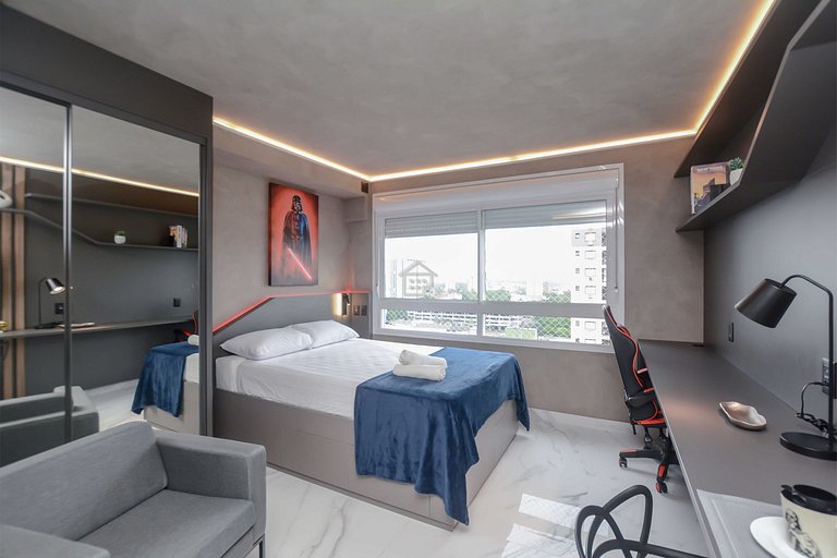 Apartamento lindo e completo ao lado da PUC