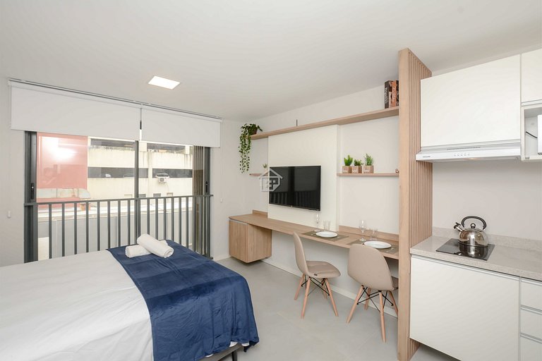 Studio Moderno e Funcional em Porto Alegre
