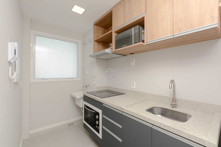 Apartamento lindo e completo ao lado da PUC
