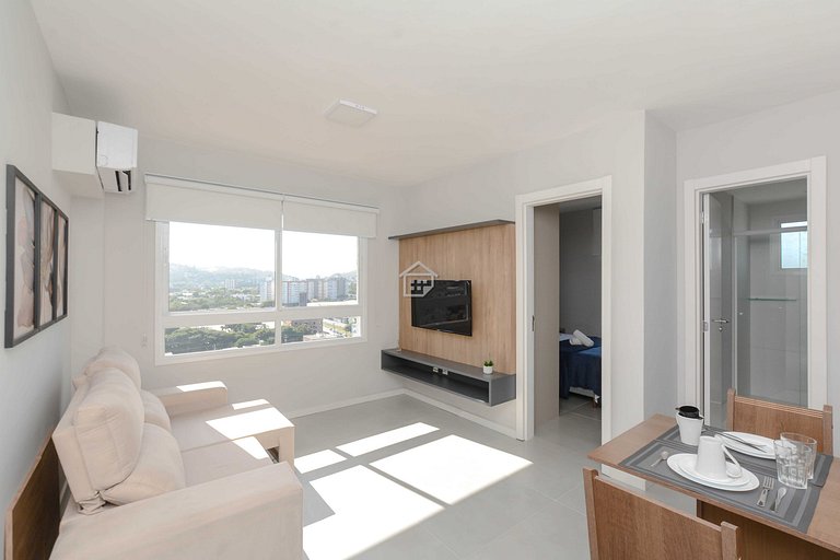 Apartamento lindo e completo ao lado da PUC