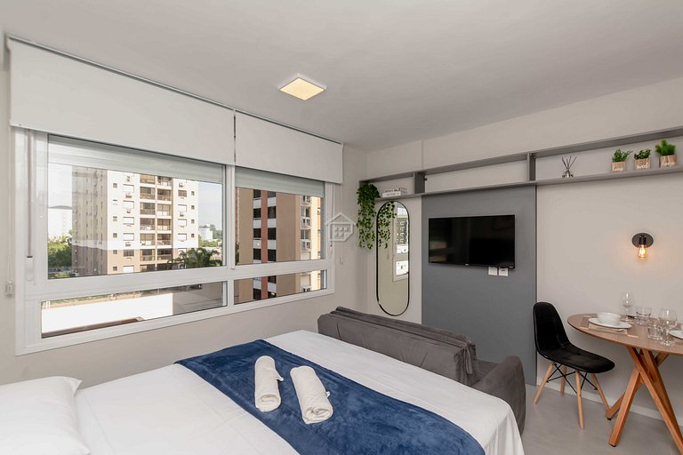Apartamento lindo e completo ao lado da PUC