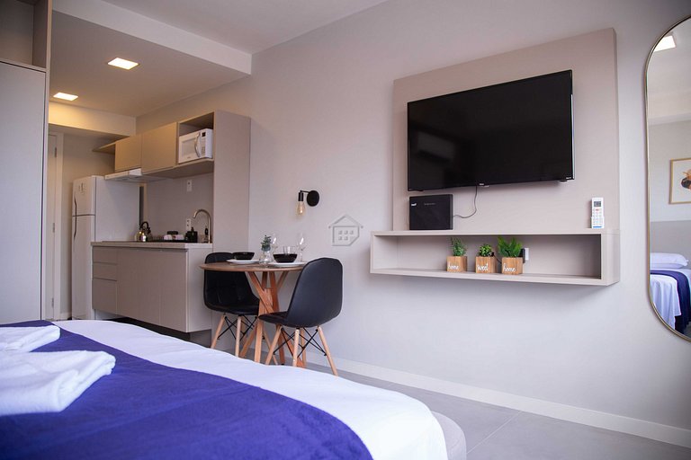 Apartamento lindo e completo ao lado da PUC