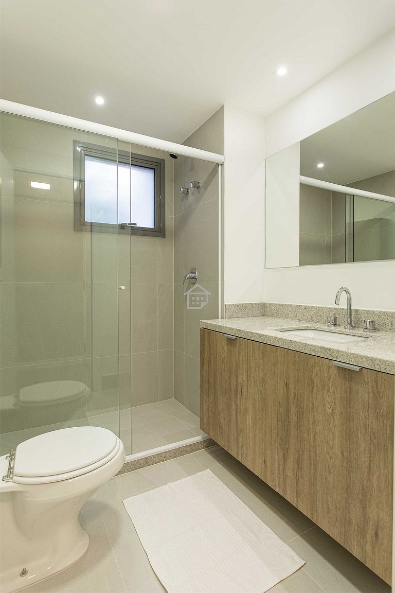 Apartamento completo localizado em um bairro calmo e familia