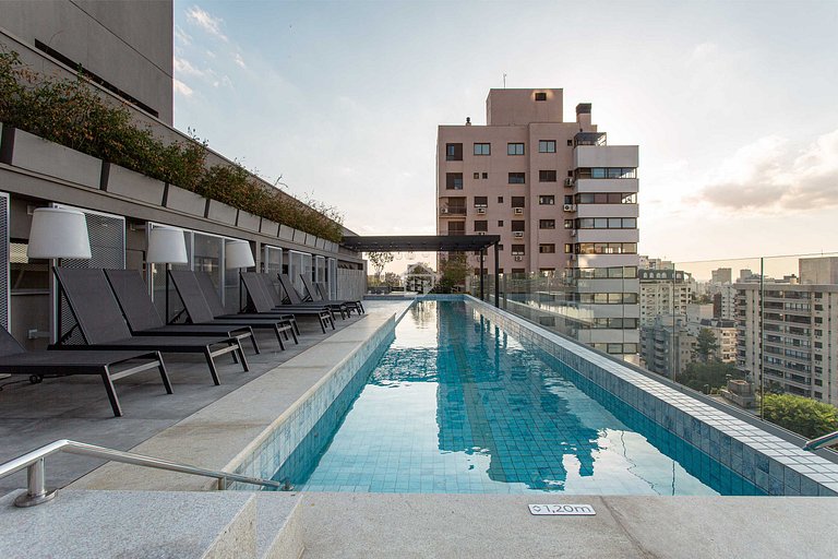 Apartamento completo localizado em um bairro calmo e familia