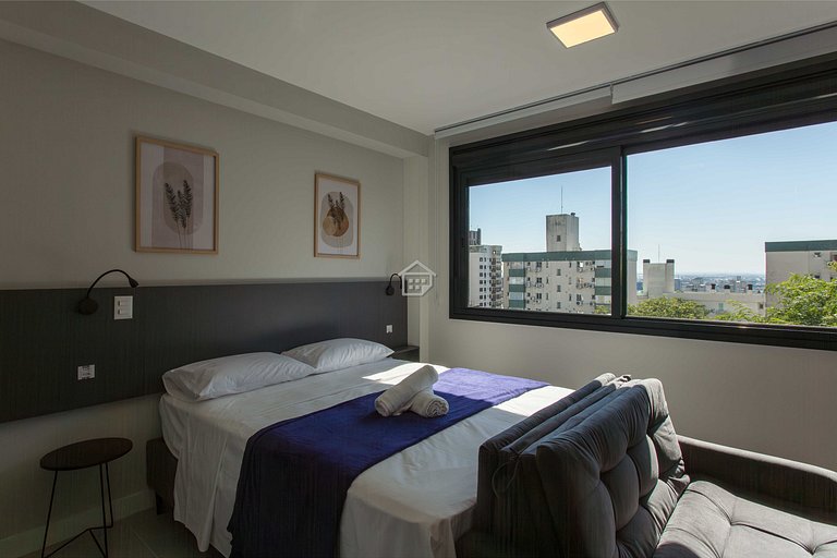 Studio Moderno no Mont'Serrat | Conforto