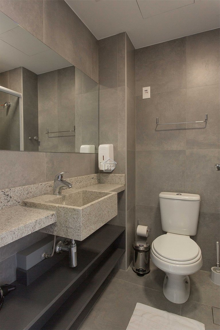 Studio Moderno no Mont'Serrat | Conforto