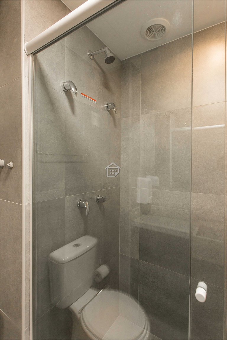Studio Moderno no Mont'Serrat | Conforto