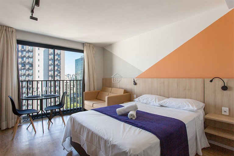 Studio Moderno no Coração de Porto Alegre