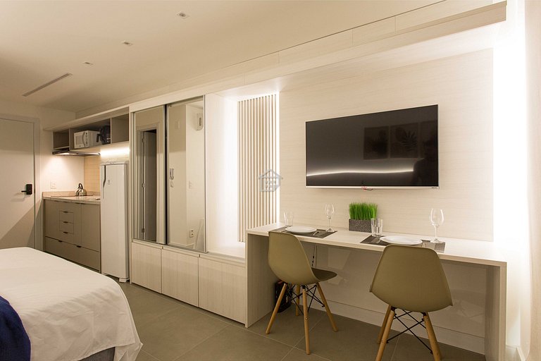 Studio Elegante e Conectado em Porto Alegre