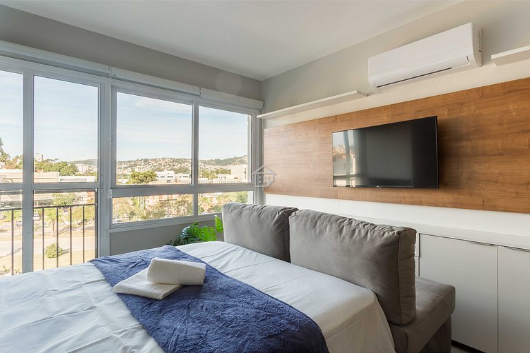 Apartamento completo localizado em um bairro calmo e familia