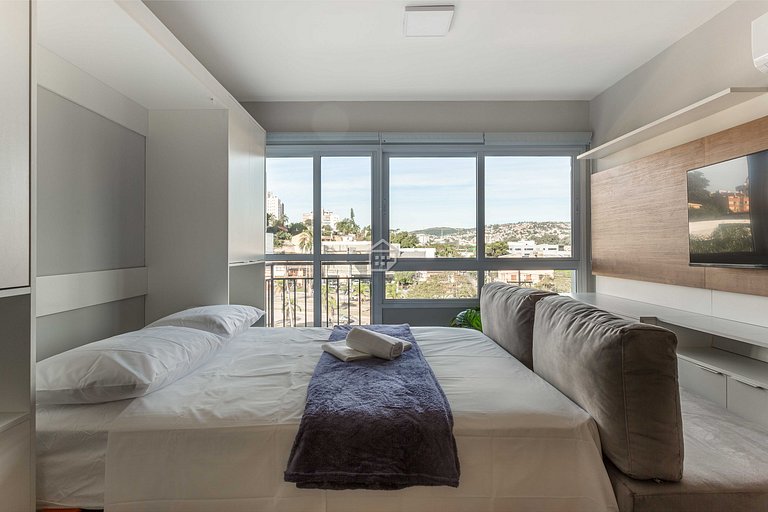 Apartamento completo localizado em um bairro calmo e familia