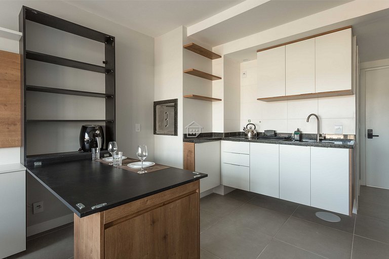 Apartamento completo localizado em um bairro calmo e familia