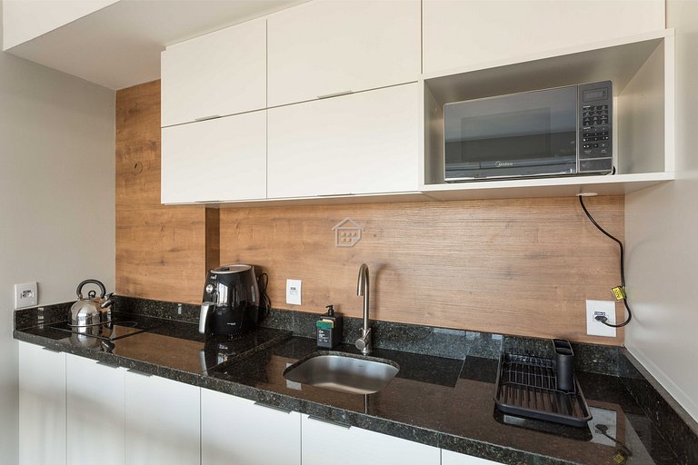 Apartamento completo localizado em um bairro calmo e familia