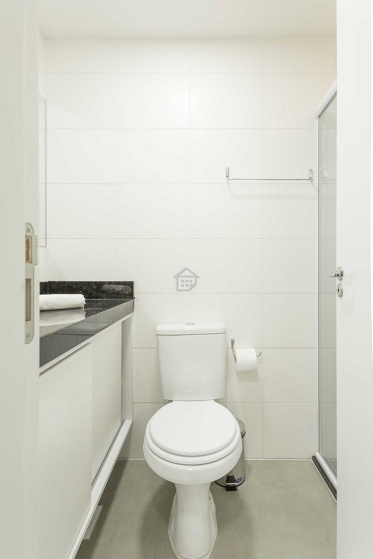 Apartamento completo localizado em um bairro calmo e familia