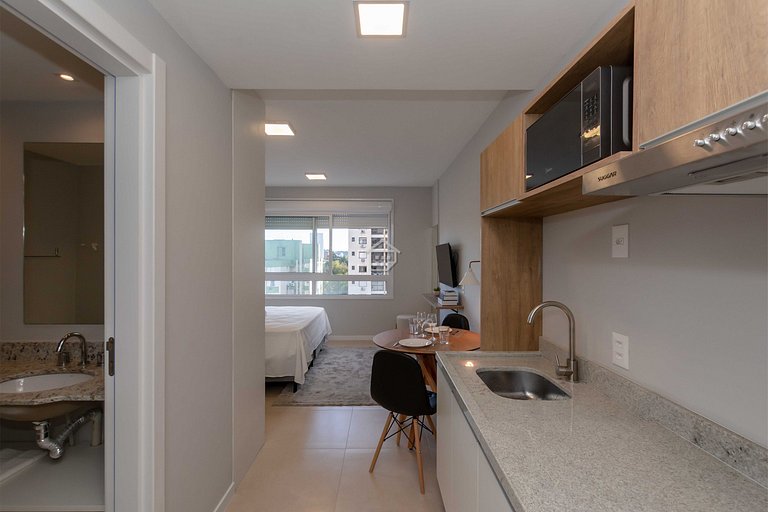 Apartamento lindo e completo ao lado da PUC