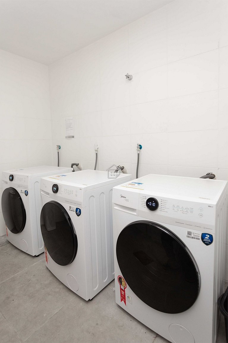 Apartamento completo localizado em um bairro calmo e familia