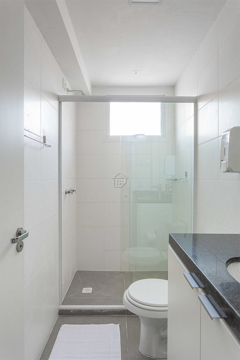 Apartamento completo localizado em um bairro calmo e familia