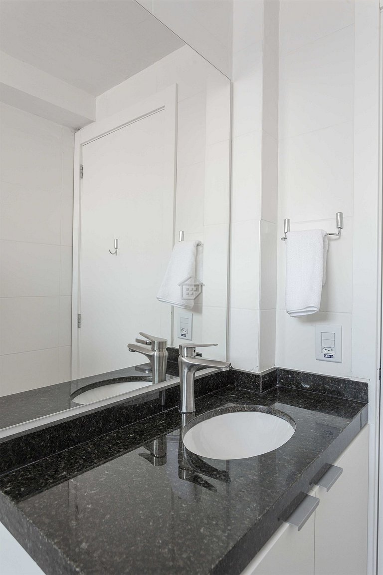 Apartamento completo localizado em um bairro calmo e familia