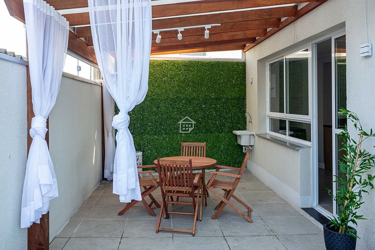Apartamento completo localizado em um bairro calmo e familia