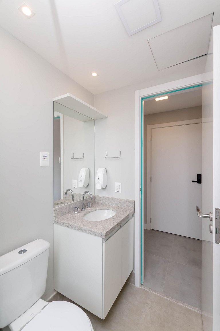 Belo apartamento com vista para o parque!