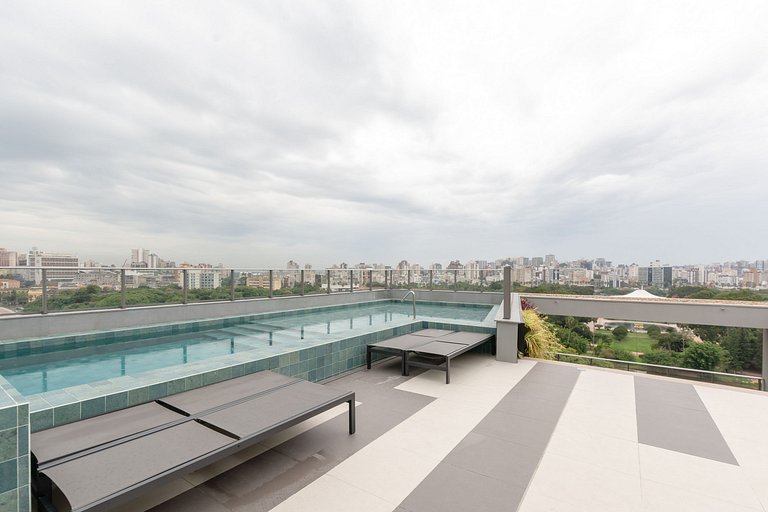 Belo apartamento com vista para o parque!