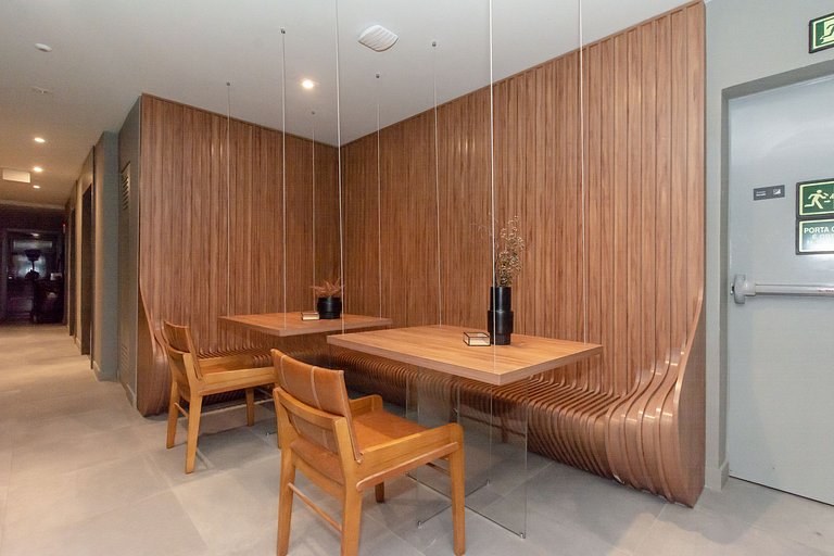 Belo apartamento com vista para o parque!