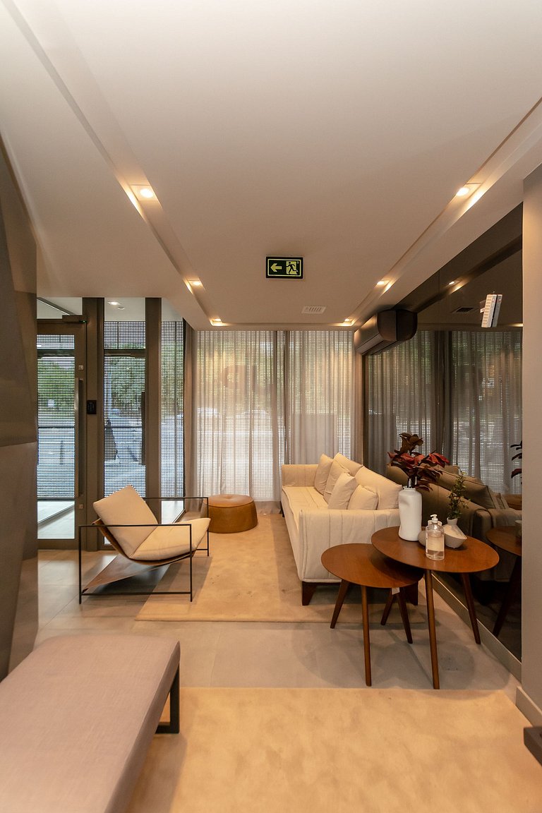 Belo apartamento com vista para o parque!