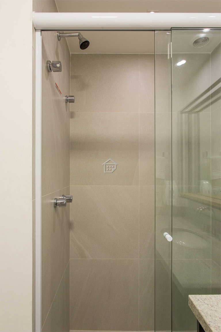 Studio Moderno com Vista e Lazer Completo