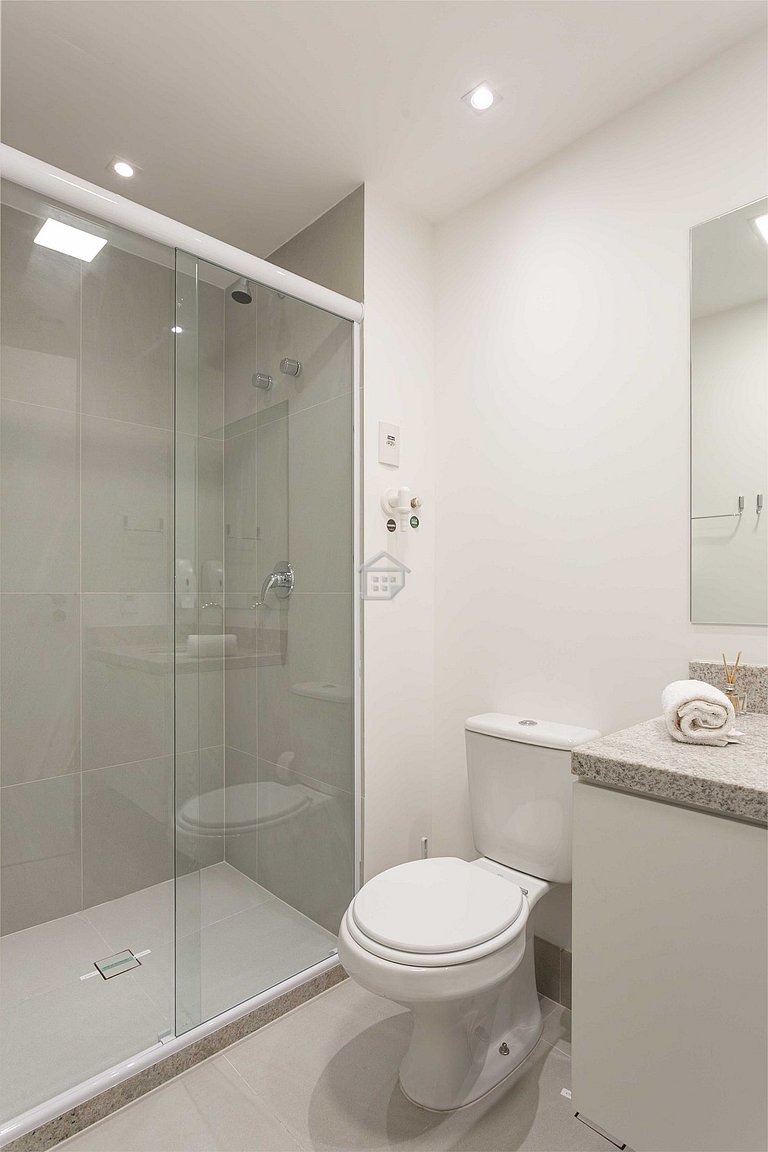 Studio com Design Moderno em Bairro Tranquilo