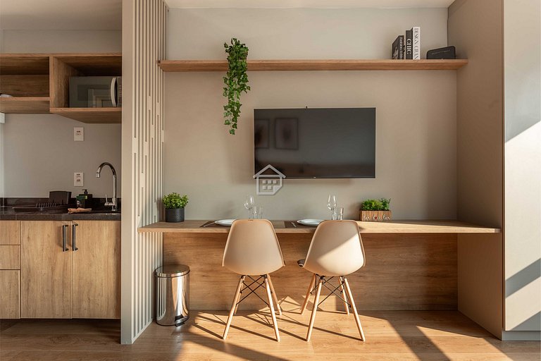 Apartamento lindo e completo ao lado da PUC