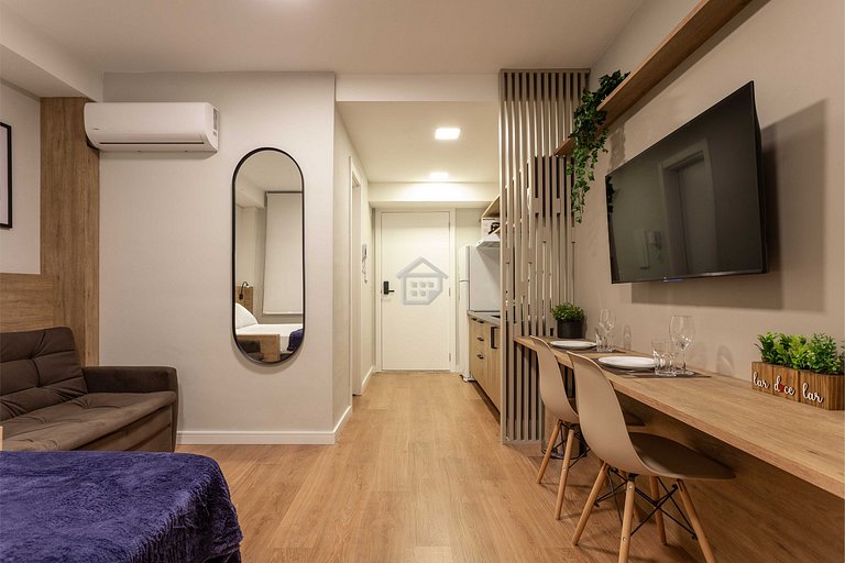 Apartamento lindo e completo ao lado da PUC