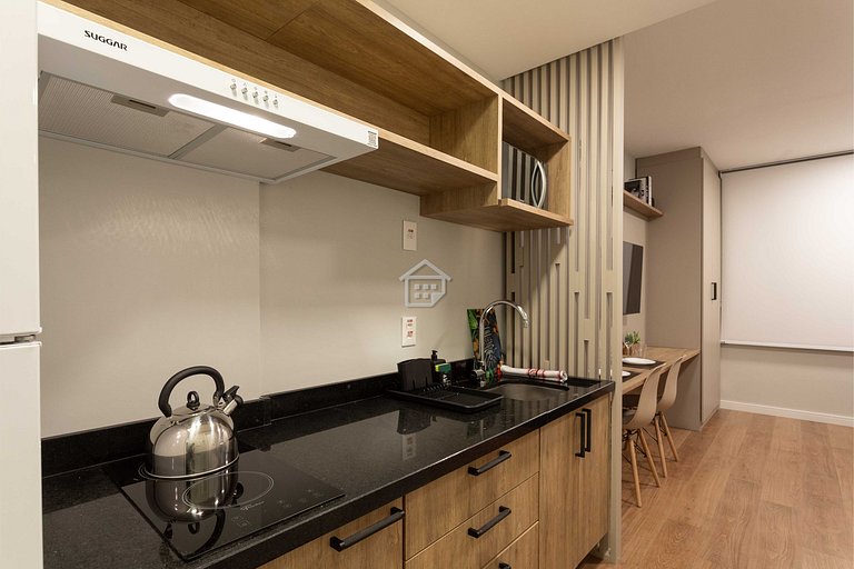 Apartamento lindo e completo ao lado da PUC